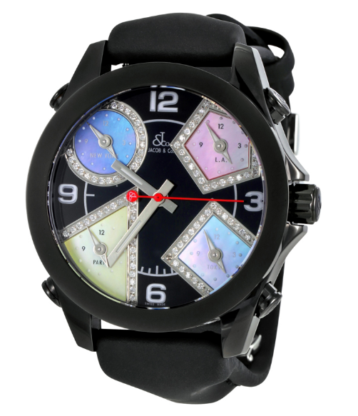 Jacob & Co. Five Time Zone Watch Replica JCM-75DABC Jacob and Co Watch Price
